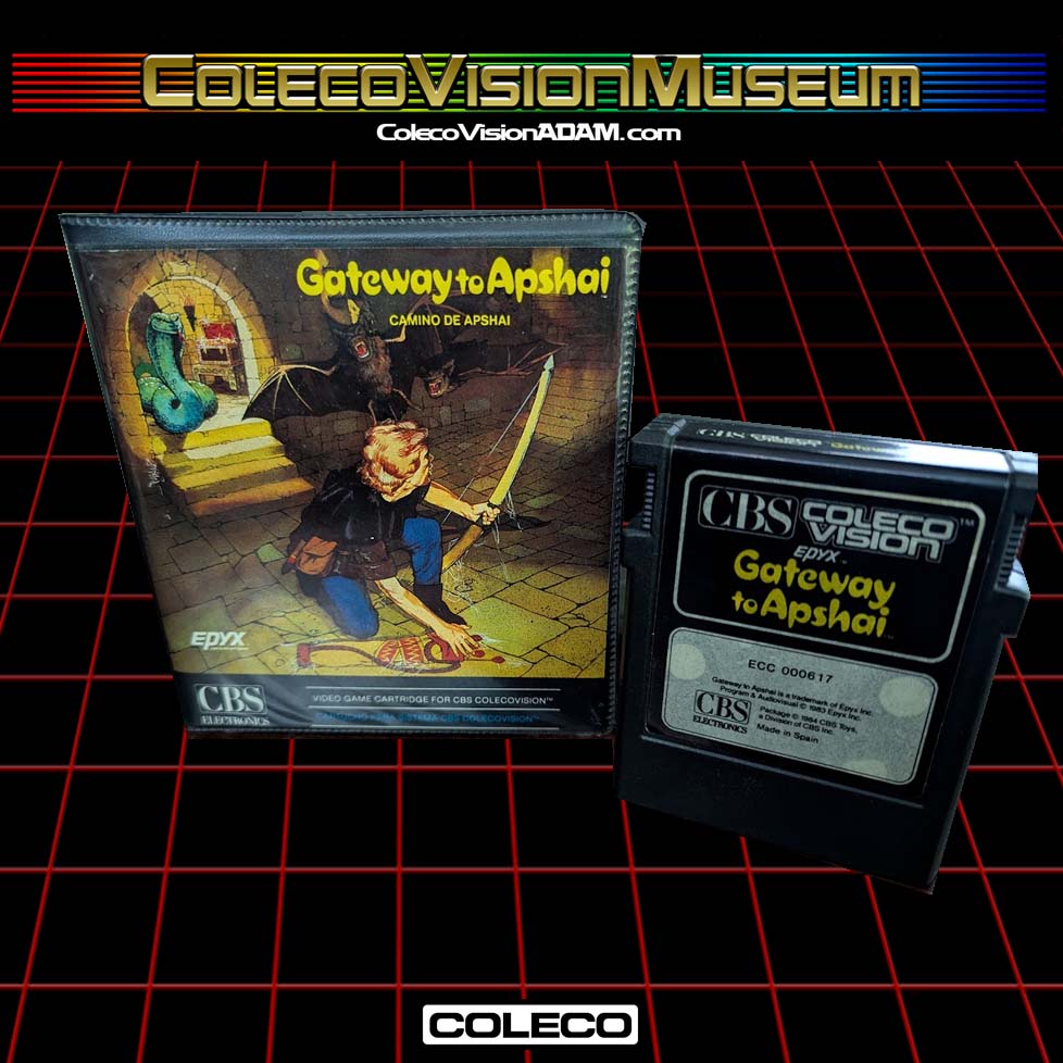 CBS ColecoVision CBS5 Gateway to Apshai Complete